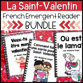 La Saint-Valentin - French Valentine's Day Emergent Reader BUNDLE