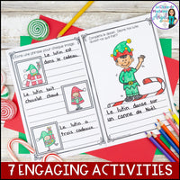 Noël - French Christmas Activity Booklet and Word Wall Cards