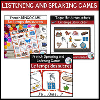 Le temps des sucres - French Maple Sugar Bush Vocabulary BUNDLE - la cabane à sucre