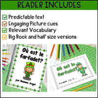 La Saint-Patrick - French Prepositions Saint Patrick's Day Easy Reader