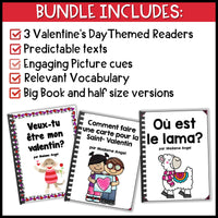 La Saint-Valentin - French Valentine's Day Emergent Reader BUNDLE