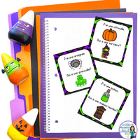 French Halloween Vocabulary Speaking Game: J'ai ... Qui a ...? pour l'Halloween