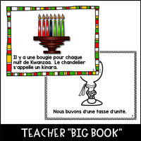 Kwanzaa:  A French Emergent Reader about Kwanzaa