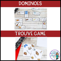 Le temps des sucres - 3 French Maple Sugar Shack Vocabulary Games and Centres