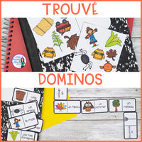 AUTOMNE French Autumn / Fall Themed Vocabulary Games: 3 JEUX EN FRANÇAIS