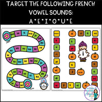 French Year Long Phonics Board Games BUNDLE