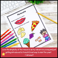 Me voici: French All About Me Activity - Tout sur moi Activité pour la rentrée