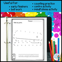 Les fêtes - Les points à relier - French Holiday Connect the Dots BUNDLE