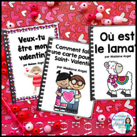 La Saint-Valentin - French Valentine's Day Emergent Reader BUNDLE