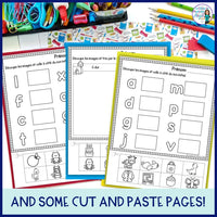 Les sons initiaux - French Alphabet Beginning Sound Activities (Son initial)