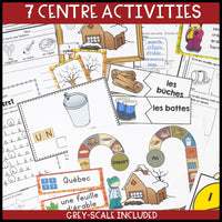 Le temps de sucres - French Maple Sugar Bush Literacy Centres and Vocabulary Activities - La cabane à sucre