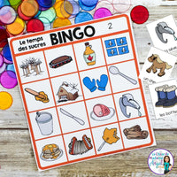Le temps des sucres - French Maple Sugar Shack - La cabane à sucre Bingo Game