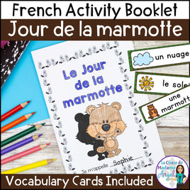 Le Jour de la marmotte - French Groundhog Day Activity Booklet