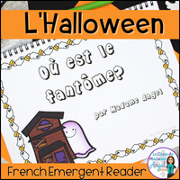L'Halloween:  French Halloween Emergent Reader - Où est le fantôme?