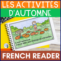 Automne: French Fall Emergent Reader with Autumn Activities | POUR L'AUTOMNE