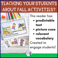 Automne: French Fall Emergent Reader with Autumn Activities | POUR L'AUTOMNE