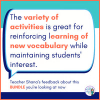 L'AUTOMNE French Fall Vocabulary Activities: Autumn Centres and Games BUNDLE