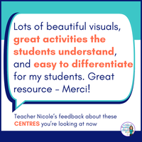 L'AUTOMNE French Fall Literacy Centres and Vocabulary Cards: Autumn Activities