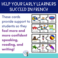 L'été: French Summer Writing Activity with Silly Sentence Builder Cards FRANÇAIS