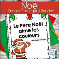 Noël | Les couleurs | French Christmas Colours Emergent Reader