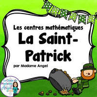 Saint Patrick's Day Math and Literacy Activity Bundle in French