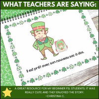 La Saint-Patrick | French Saint Patrick's Day Emergent Reader