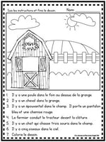 La ferme:  French Farm Themed Literacy Activities