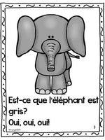 Les couleurs:  French Emergent Reader Featuring the Colour (Color) Grey