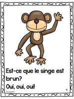 Les couleurs:  French Emergent Reader Featuring the Colour (Color) Brown