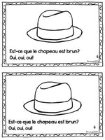 Les couleurs:  French Emergent Reader Featuring the Colour (Color) Brown
