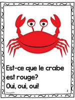 Les couleurs:  French Emergent Reader Featuring the Colour (Color) Red