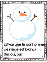 Les couleurs:  French Emergent Reader Featuring the Colour (Color) White