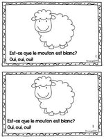 Les couleurs:  French Emergent Reader Featuring the Colour (Color) White