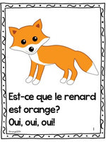 Les couleurs:  French Emergent Reader Featuring the Colour (Color) Orange