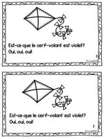 Les couleurs:  French Emergent Reader Featuring the Colour (Color) Purple