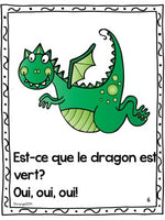 Les couleurs:  French Emergent Reader Featuring the Colour (Color) Green