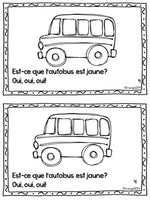 Les couleurs:  French Emergent Reader Featuring the Colour (Color) Yellow