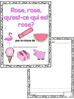 Les Couleurs:  French Emergent Reader Bundle Featuring 11 Colours!