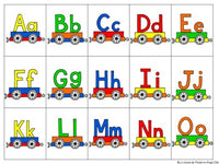 L'alphabet:  French Alphabet Bingo Game