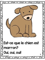 Les couleurs: French Emergent Reader Featuring the Colour (Color) Brown - Marron