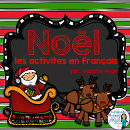 Noël:  French Christmas Themed Literacy Activities