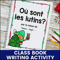 Noël | French Christmas Emergent Reader | Où est le lutin?