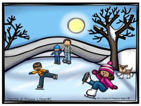 Mots usuels:  French Sight Word Activity - "Cherche et trouve: l'hiver"