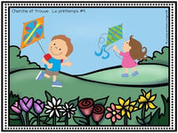 Mots fréquents:  French Sight Word Activity - "Cherche et trouve: le printemps"