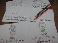 Summer (été) Themed Emergent Readers in French - 3 mini-books