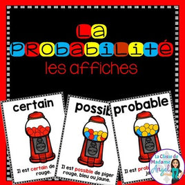 La probabilité - les affiches:  French Probability Posters