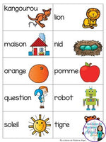 Les sons initiaux:  French Beginning Sounds Game - La tapette à mouches