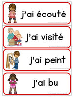 Référentiel de verbes:  French verbs reference cards