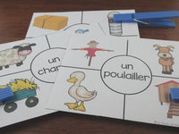 La ferme:   3 Farm Themed Vocabulary Games in French