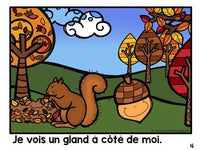 Automne:  Autumn (Fall) Themed Emergent Reader in French